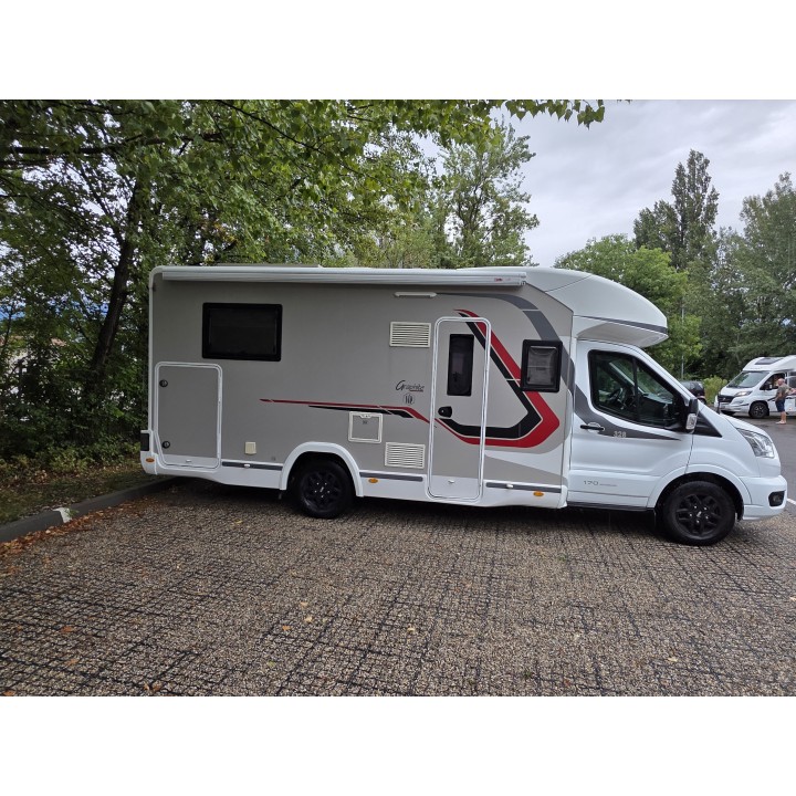 Camping-car profilé d'occasion Challenger 328 Graphite édition anniversary VIP 2021 27200km état neuf